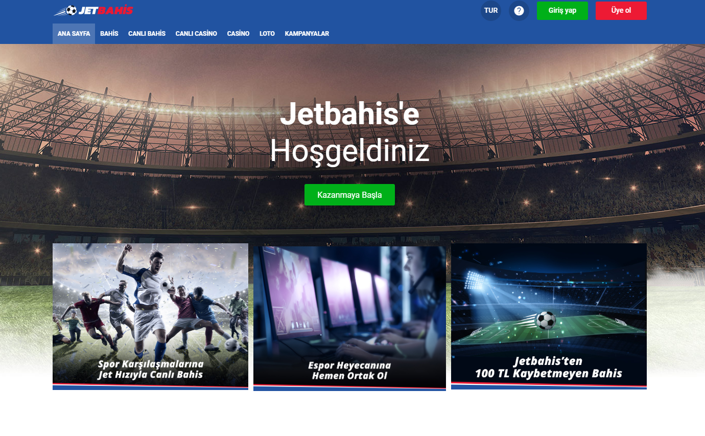 Jetbahis Canlı Bahis